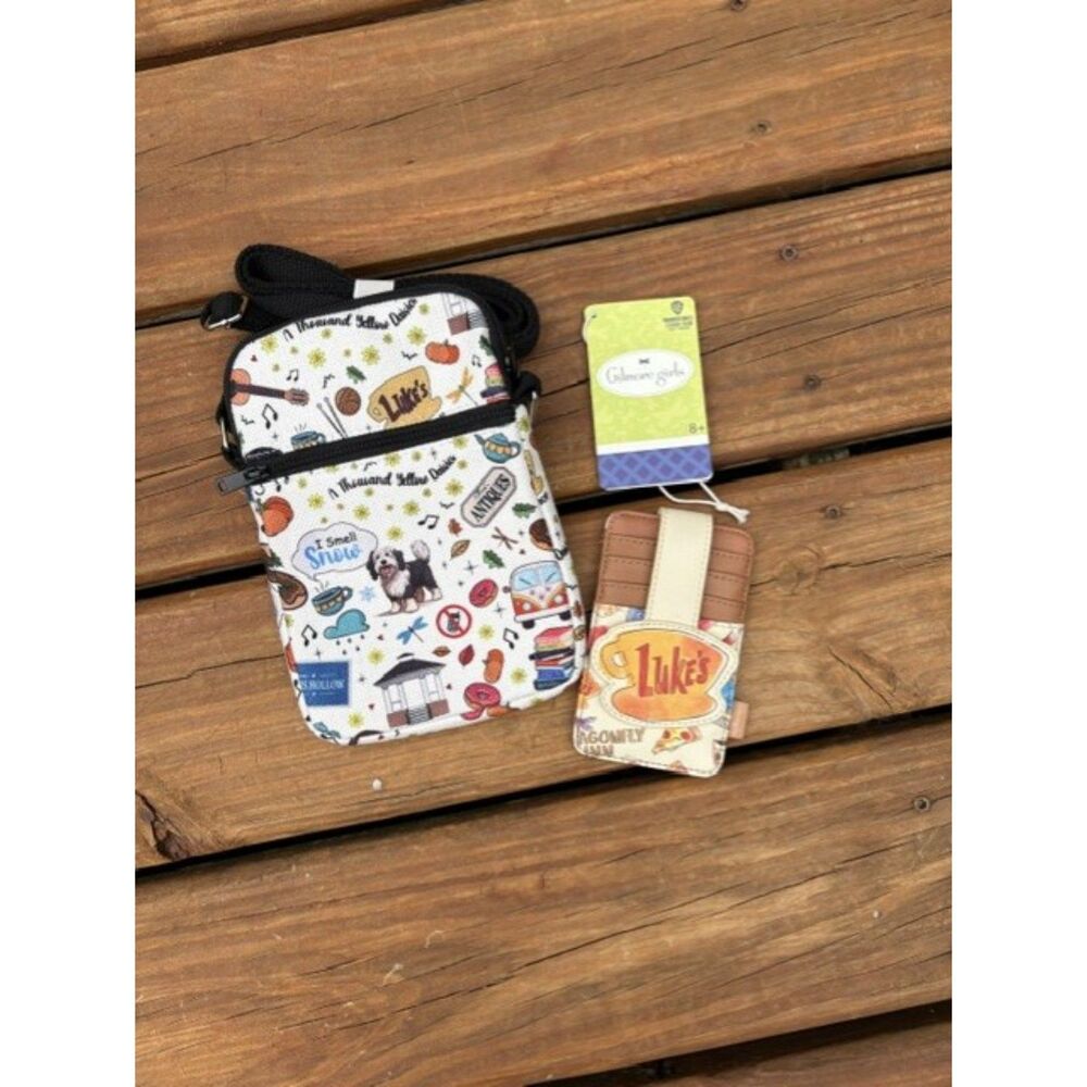 LoungeFly Gilmore Girls Luke's Card Wallet & Gilmore Girls Crossbody